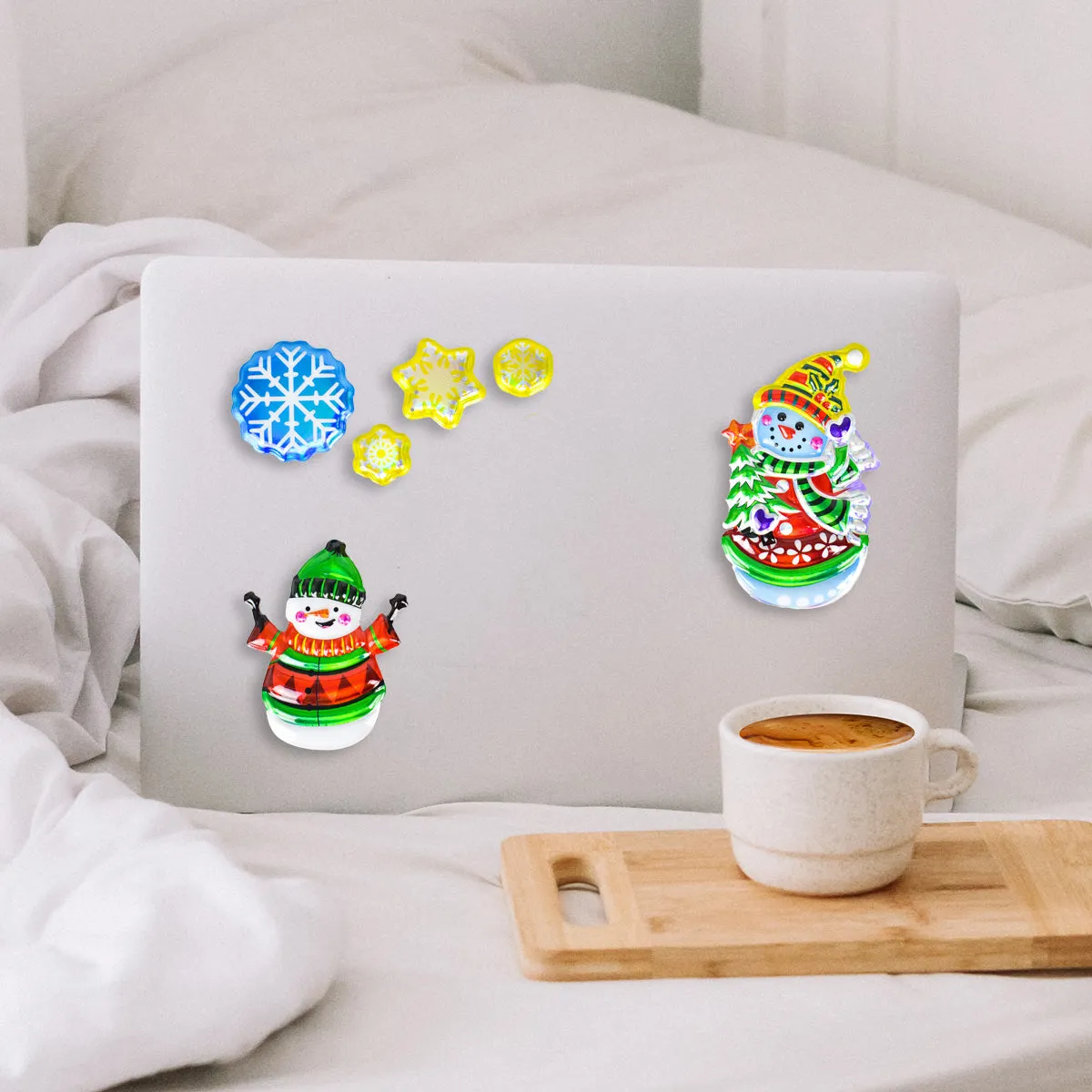 Stickers Puffy con Diseo Navideo, Estrella