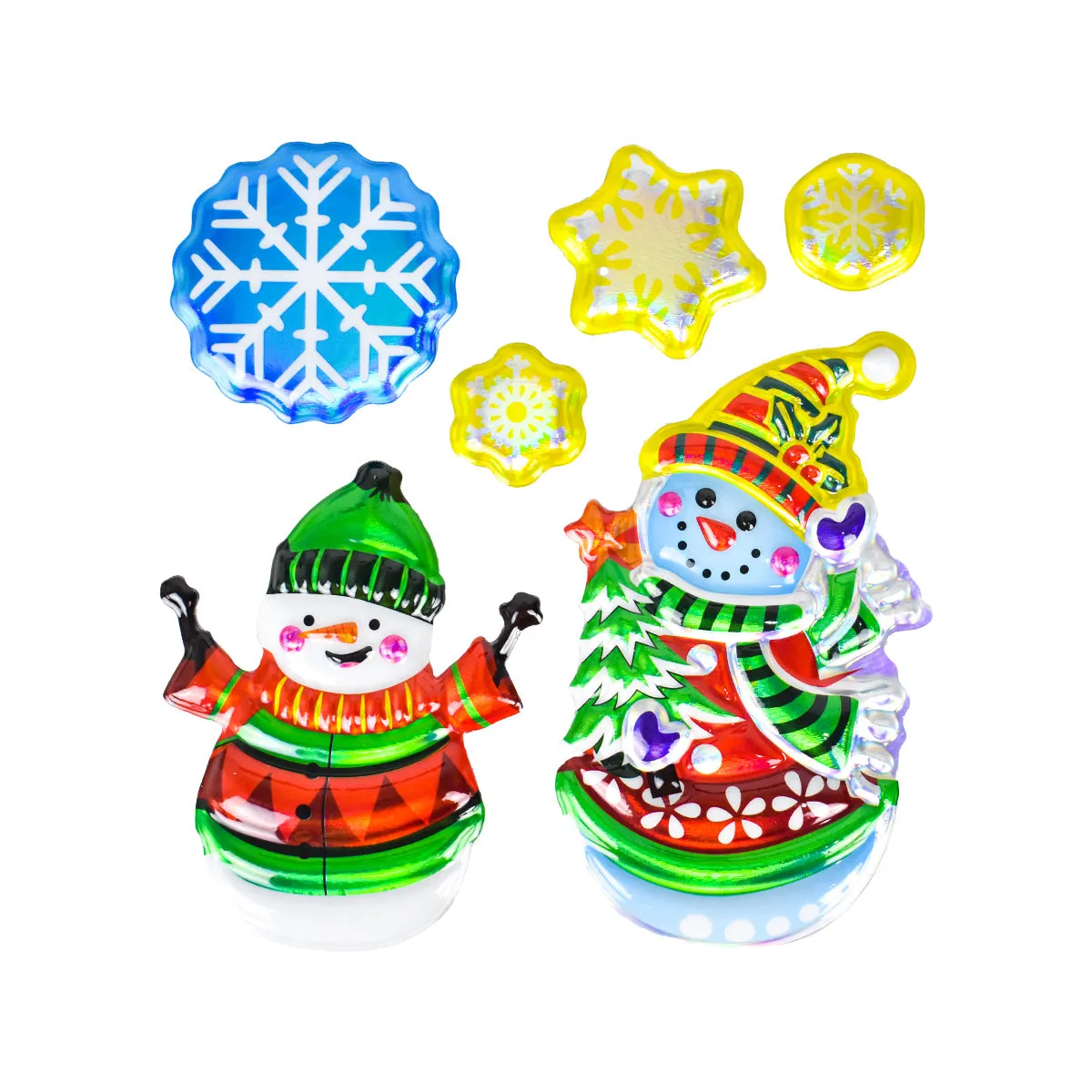 Stickers Puffy con Diseo Navideo, Estrella