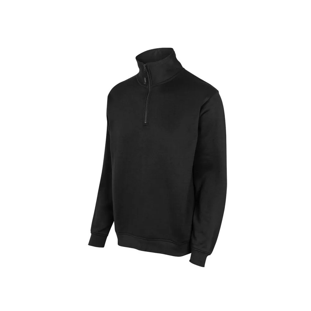 Sudadera con cuello y media cremallera