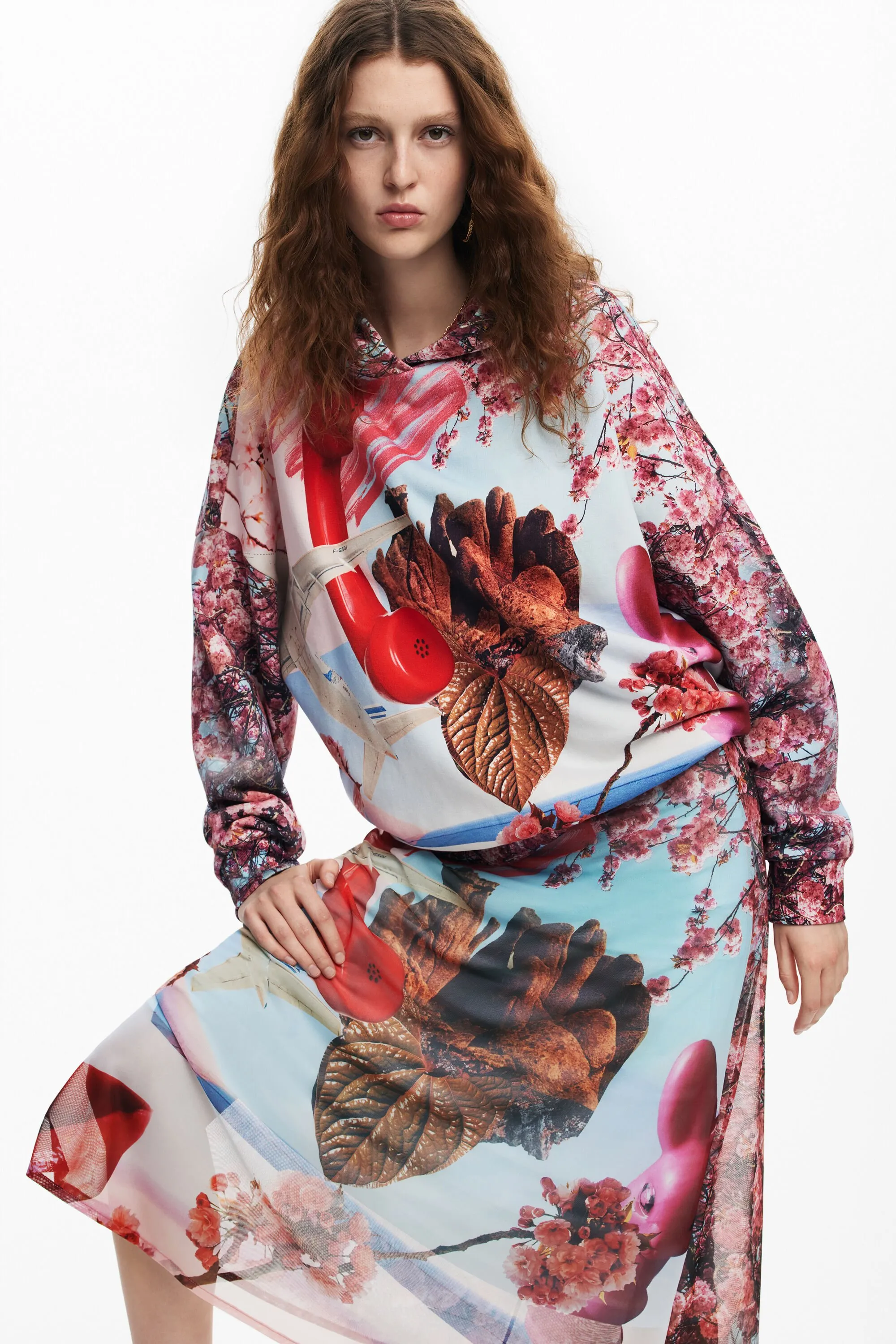 Sudadera estampada M. Christian Lacroix