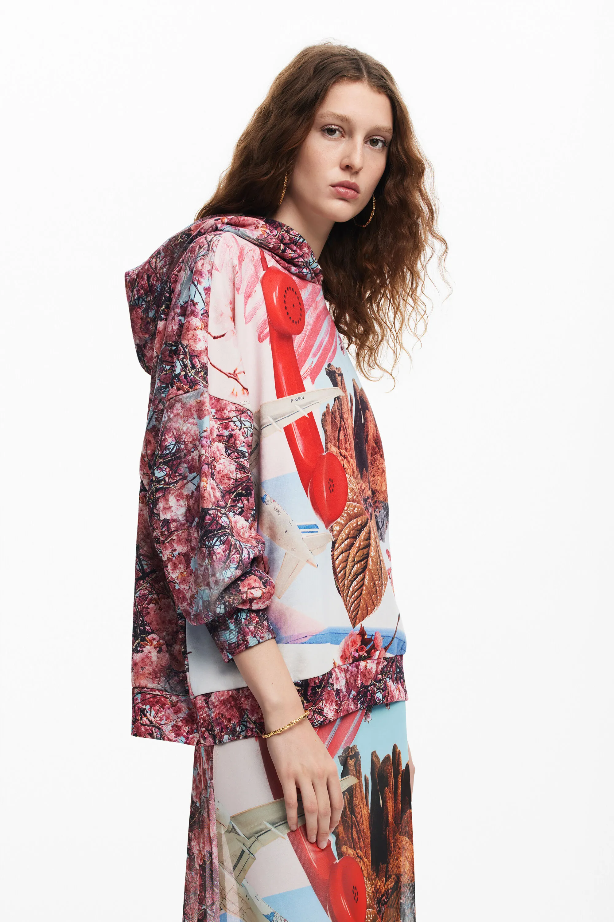 Sudadera estampada M. Christian Lacroix