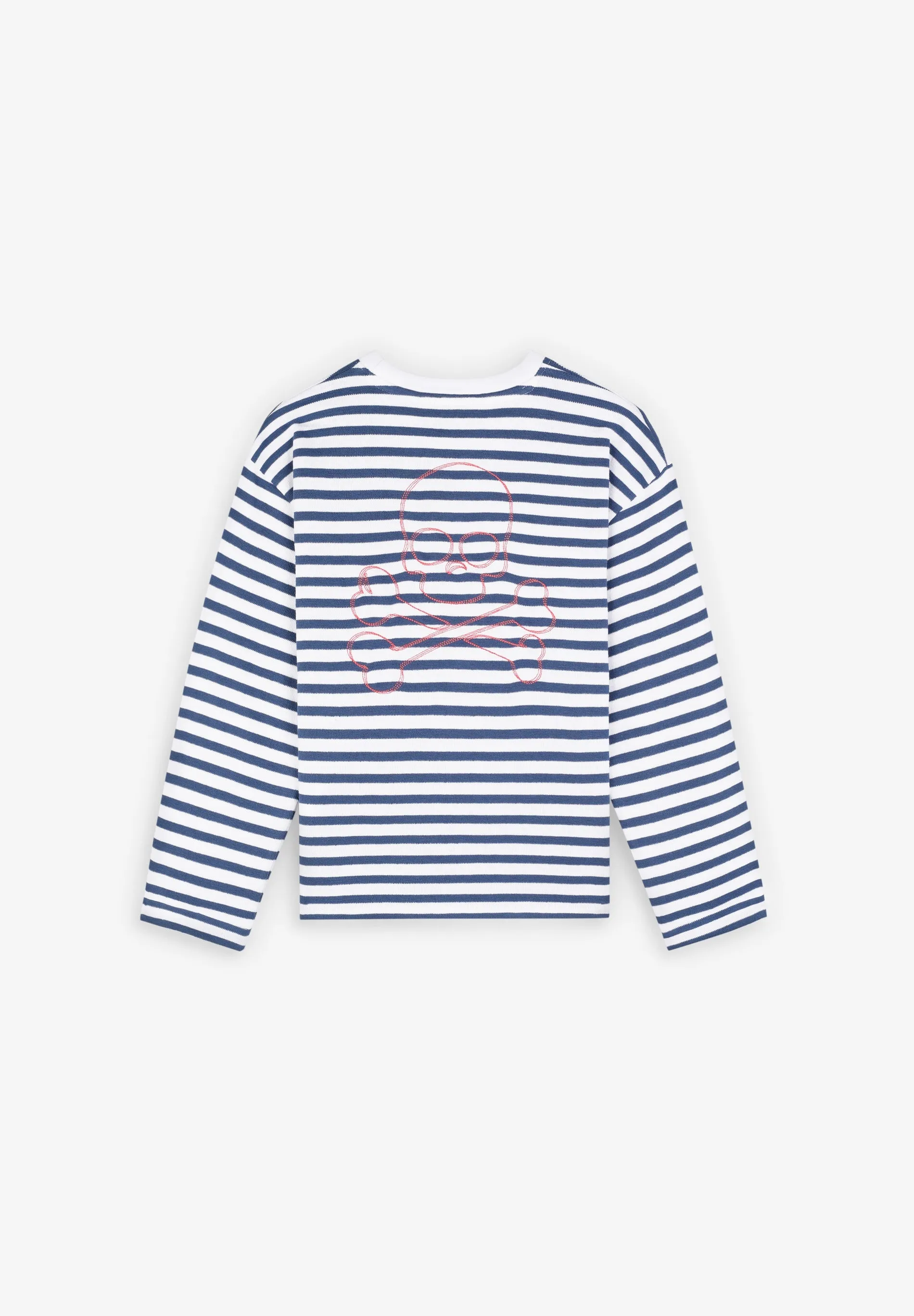 SUDADERA RAYAS CALAVERA CONTORNO