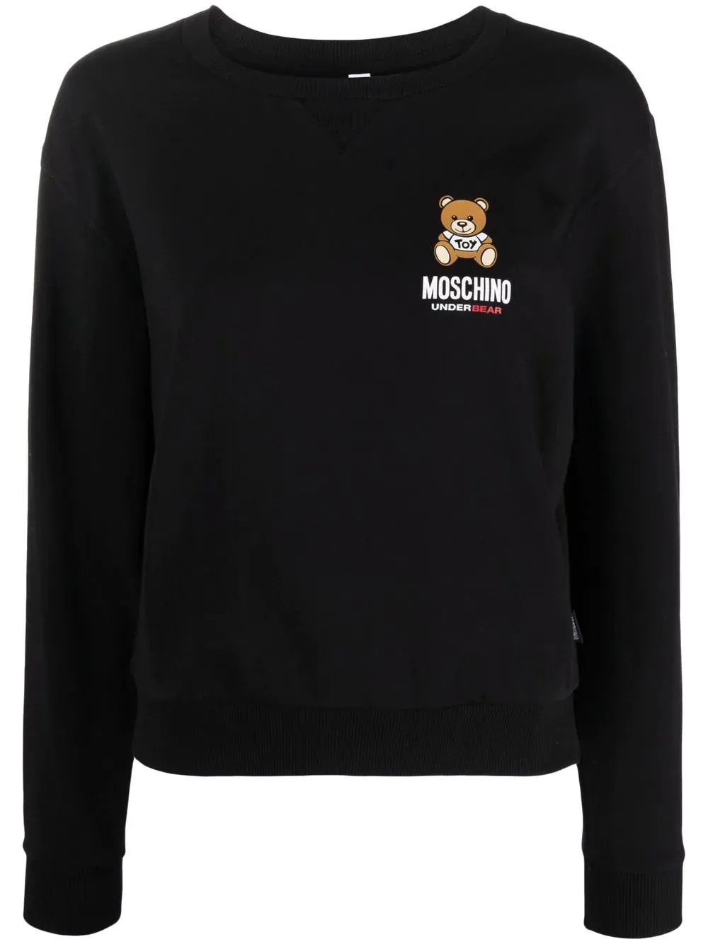 SUDADERA TEDDY NEGRA
