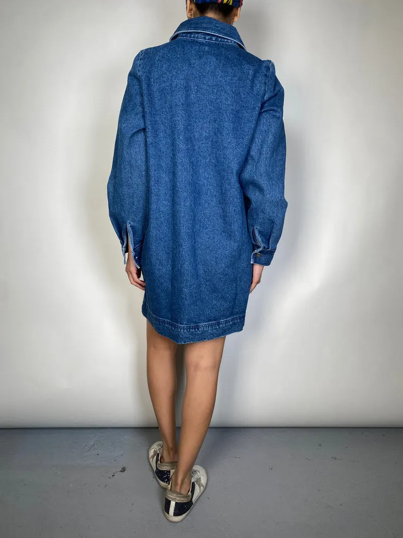 SÉZANE Vestido Denim