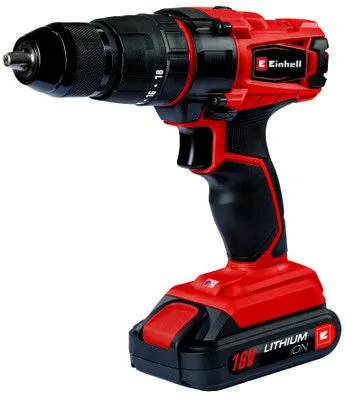 TALADRO IMPACTO 18V LII CON 2 BATERIAS + CARGADOR + MALETíN EINHELL TCCD 182