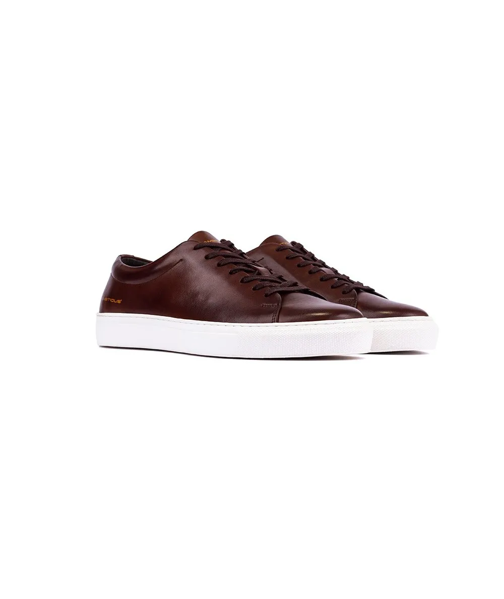 TENIS CASUALES 100% CUERO GENUINO CA10184AM