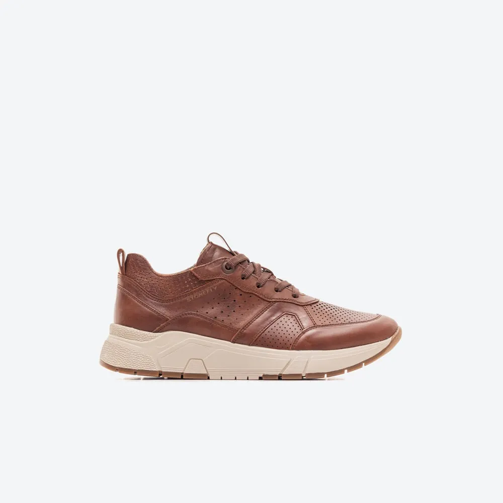 Tenis Casuales Hombre Stonefly TH70 Marrón