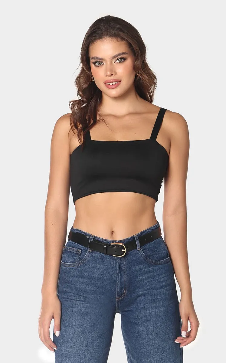 TOP BáSICO NEGRO  NAVISSI