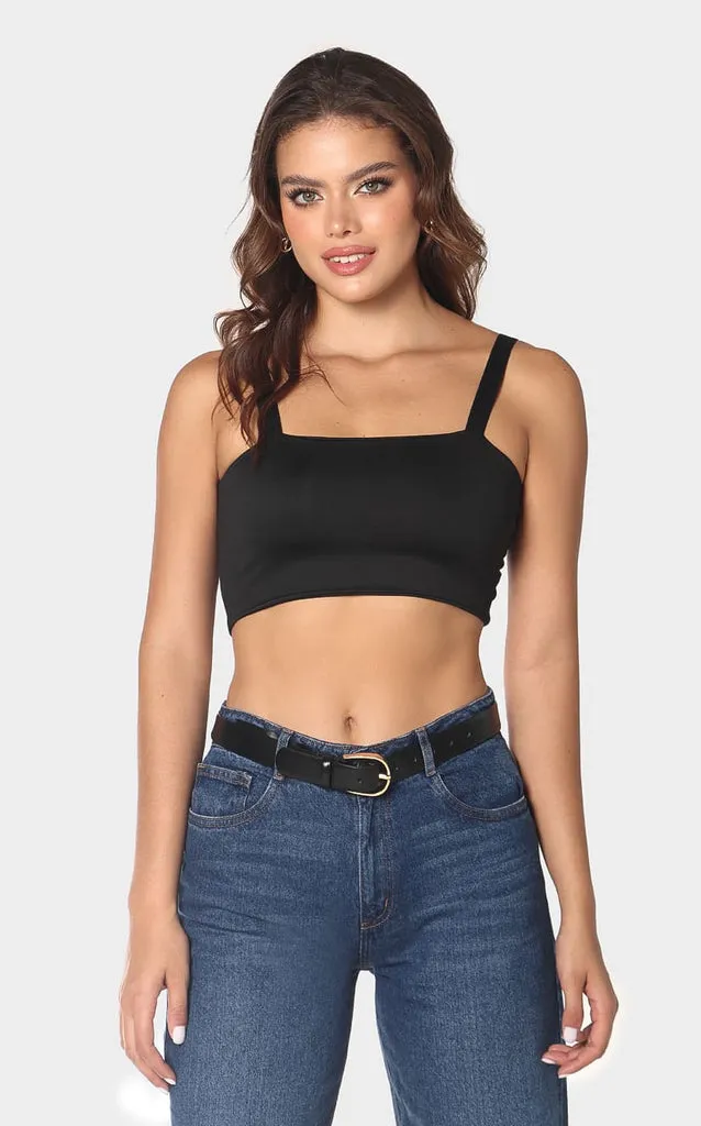 TOP BáSICO NEGRO  NAVISSI