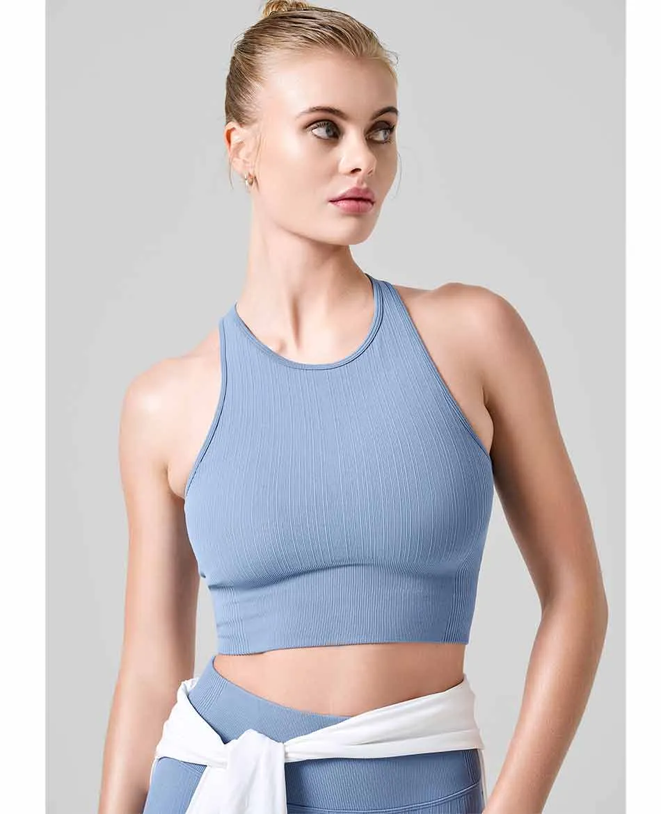 TOP CASALL MULTI RIB SEAMLESS