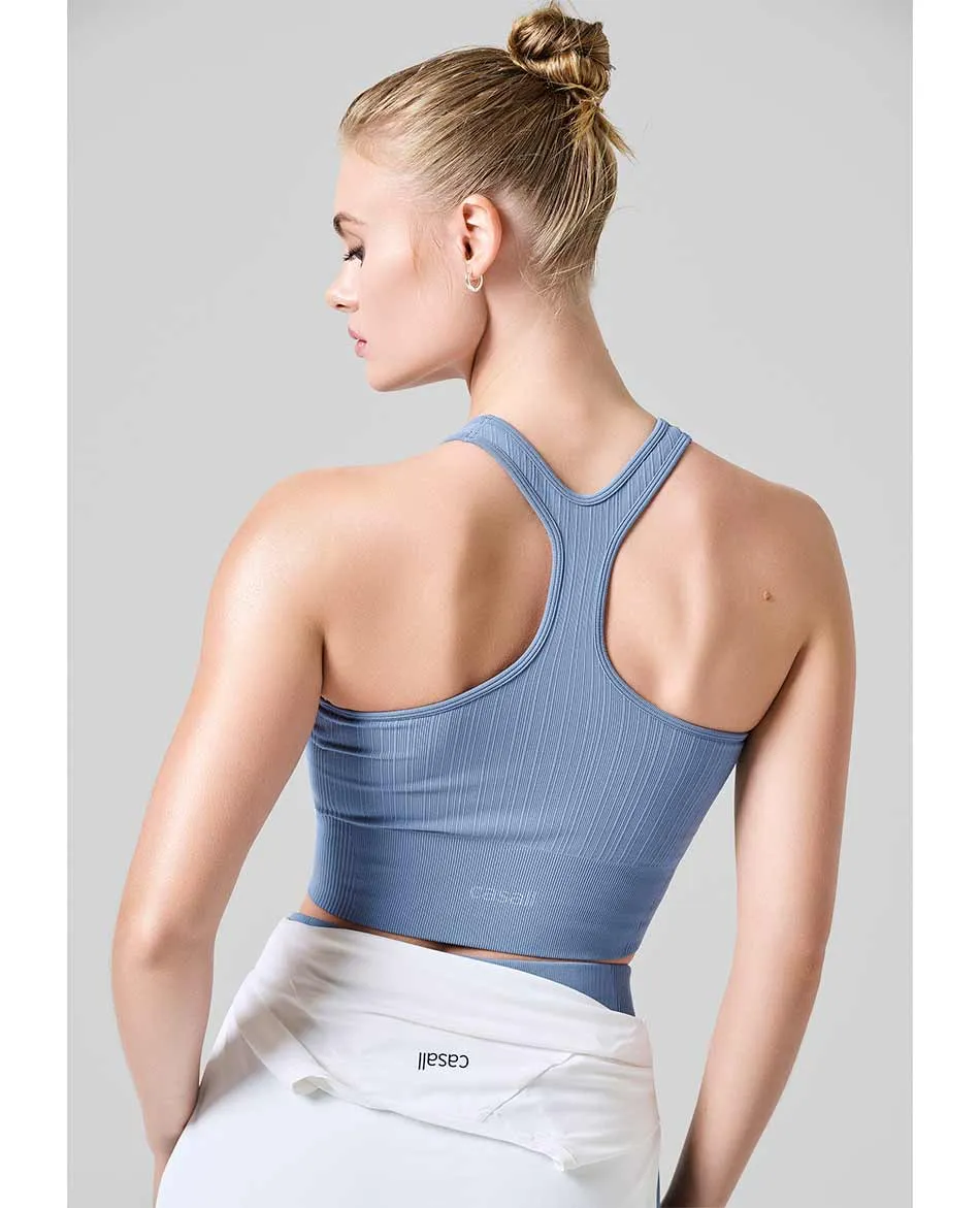 TOP CASALL MULTI RIB SEAMLESS