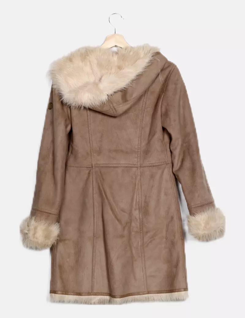 Trussardi jeans Trenca beige básica