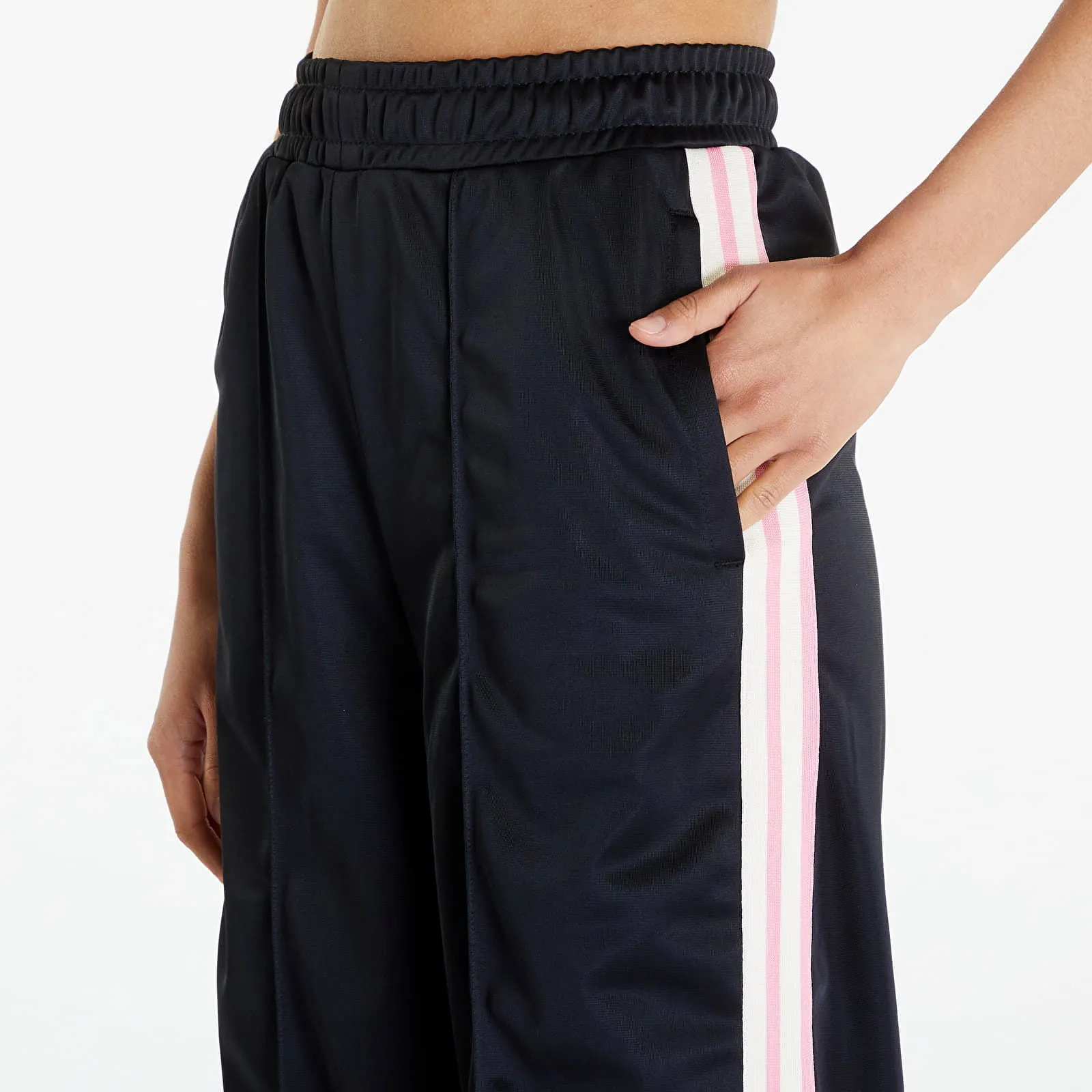 Urban Classics Ladies Pin Tuck Track Pants Black