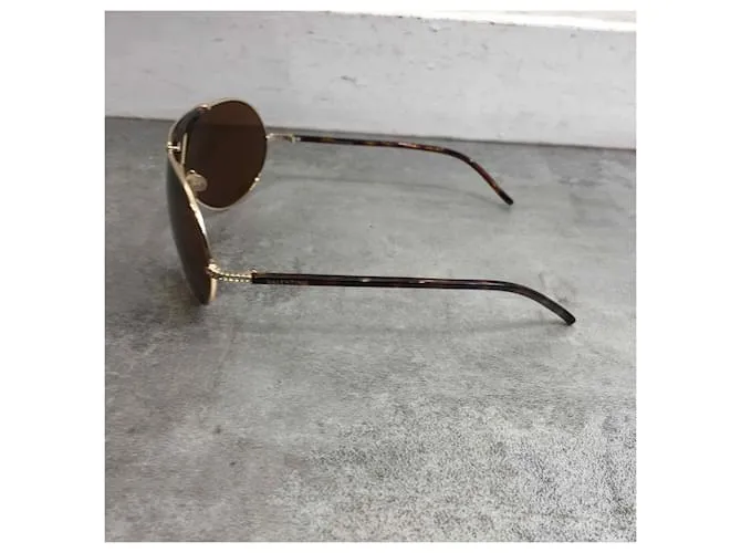 VALENTINO GARAVANI Gafas de sol T.  el plastico Dorado 