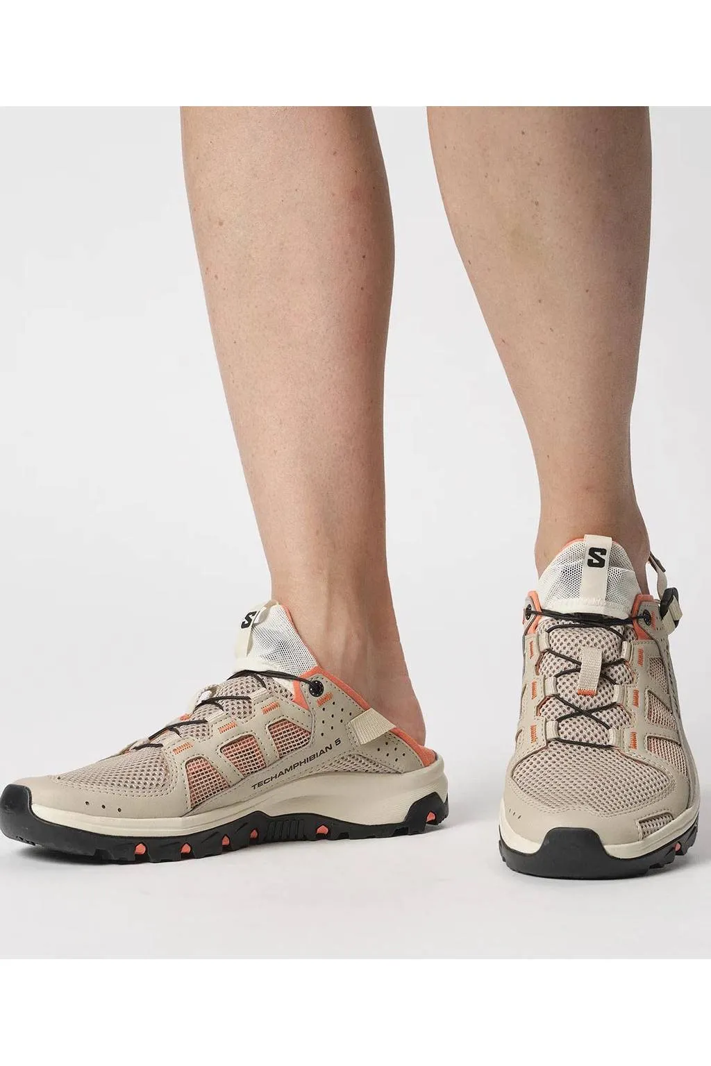 Zapatilla Mujer Salomon Techamphibian 5 W 474324 White Pepper