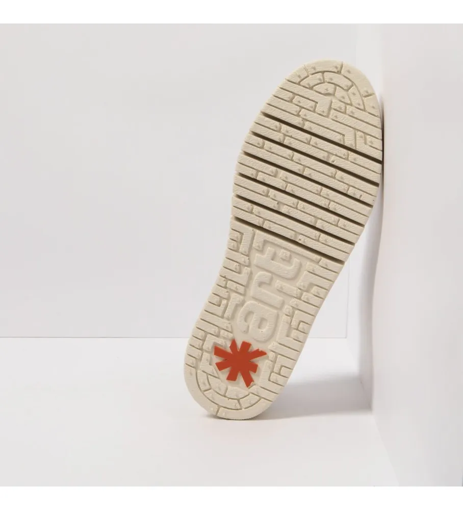 Zapatillas de Piel 1777 Belleville blanco