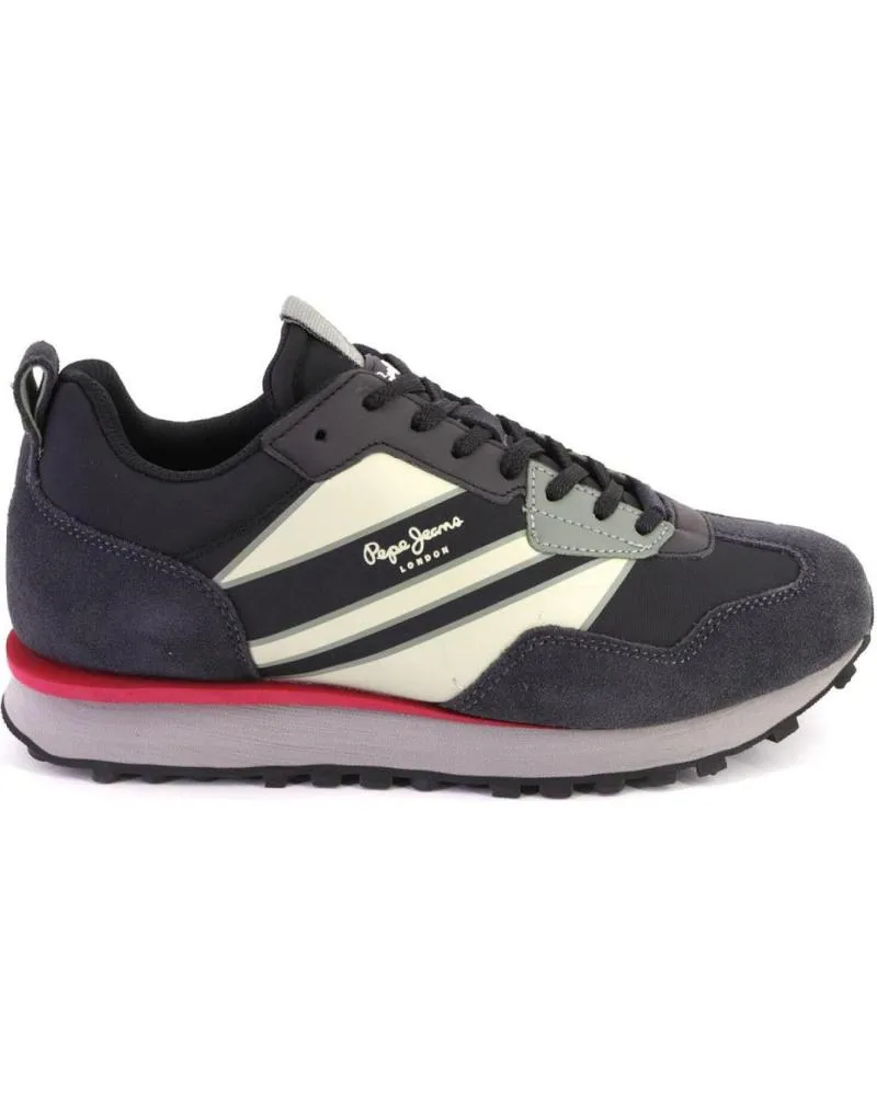 Zapatillas deporte PEPE JEANS  de Hombre PMS60025 ZAPATILLAS CASUAL DE HOMBRE  NEGRO