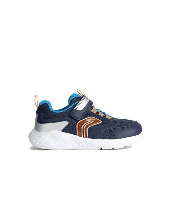 Zapatillas Geox Sprintye Azul Niño