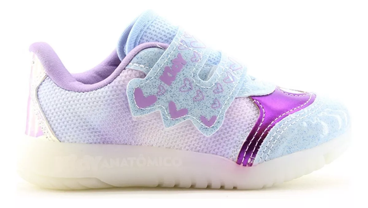ZAPATILLAS URBANAS LUCES KIDY 201182 COMODA LIVIANAS CARG
