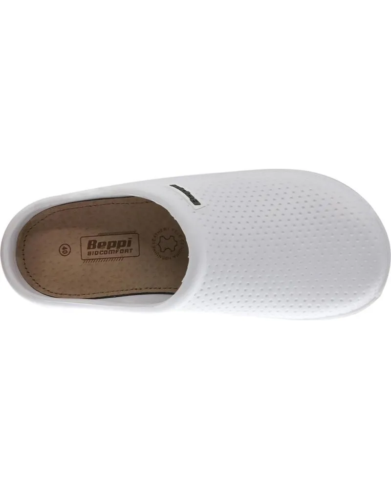 Zuecos BEPPI  de Hombre CLOGS  WHITE